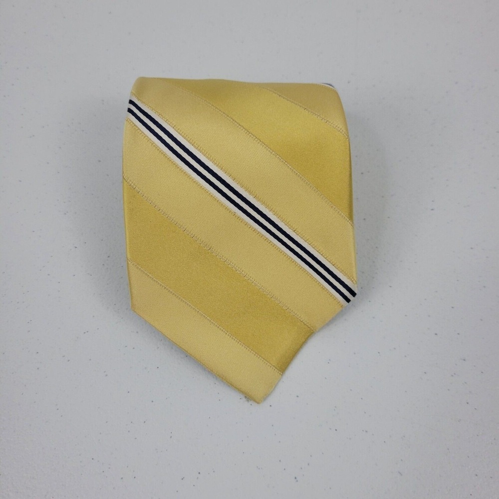 Tommy Hilfiger USA Silk Tie 132 mens blue yellow‎